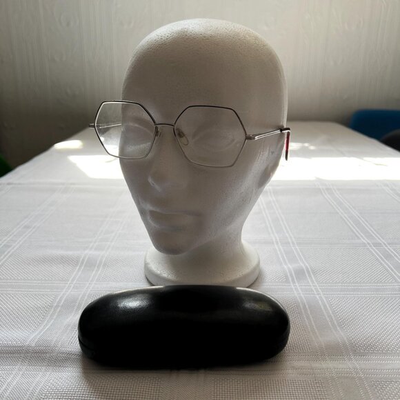Never worn - Liberty of London silver octagonal eyeglasses reading glasses frame - Picture 2 of 3